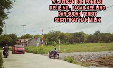 Tanah Kavling Blok C5 Jl Poros Paccelekang Gowa