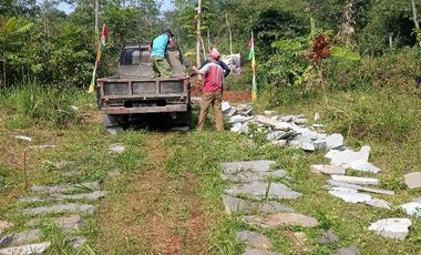 tanah kebun  siap bangun akses mobil