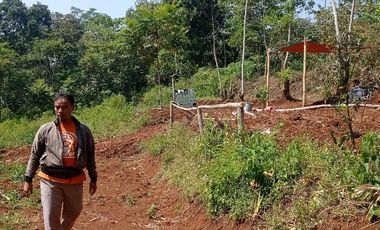 tanah kebun  siap bangun akses mobil