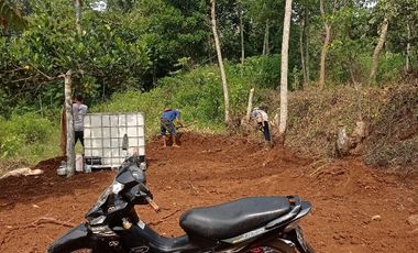 tanah kebun  siap bangun akses mobil