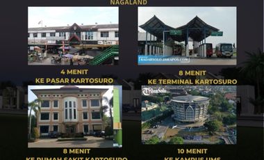Jual Rumah Baru 260 Juta Scandinavia Type 36/60 Tempel - Gatak