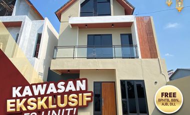 Perumahan Dua Lantai 600 Jutaan, Dekat Dengan UNS,Pusat Keramaian