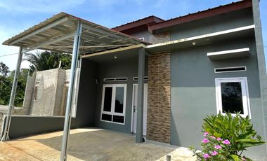 RUMAH BARU 175 JT DEKAT STASIUN KRL, 100 JUTAAN SIAP HUNI