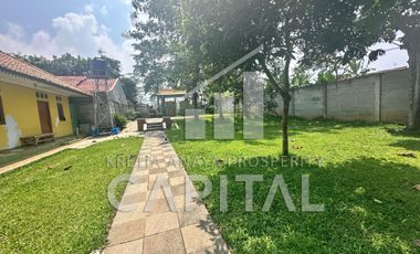 Rumah Villa Javanesse Style dengan Kebun nan Luas di Purwakarta