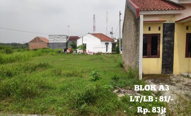 Aset BTN Tegal. Rumah&Kavling Perum Nurbaety Regency, Tarub, Kab.Tegal