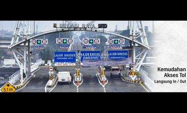 Rumah Perdana Mahakam Type Shapphire Lebar 7 Jakarta Garden City