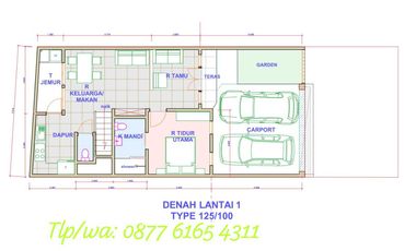 Hunian Cluster di Gatsu Barat Denpasar