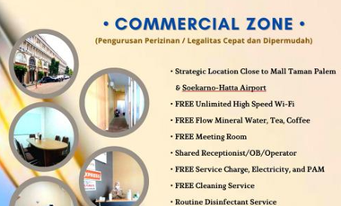 Disewakan Ruang Kantor Murah di rukan Sedayu Square Cengkareng