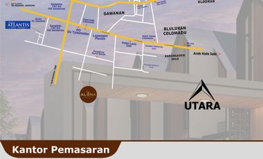 [3 UNIT TERAKHIR] RUMAH DI COLOMADU DEKAT HOTEL AYOM JAVA VILLAGE