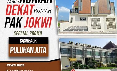 [3 UNIT TERAKHIR] RUMAH DI COLOMADU DEKAT HOTEL AYOM JAVA VILLAGE