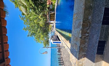 villa pinggir pantai lokasi premium di areal komplek villa