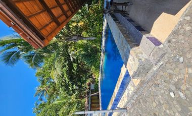 villa pinggir pantai lokasi premium di areal komplek villa