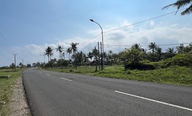 Tanah Strategis Langsung Berhadapan dengan Pantai Barat Pangandaran