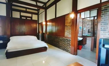 rumah tinggal dekat alun alun Salatiga kota,  arsitektur Java ethnic