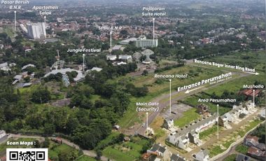 rumah di kota bogor ready stock lokasi BNR