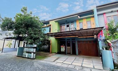 rumah 2lt cluster satpam tengah kota Manahan dekat Stadion