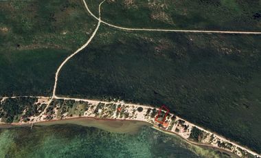 Venta Terreno frente al mar en Mahahual Q. Roo.