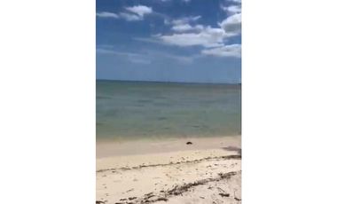 Venta Terreno frente al mar en Mahahual Q. Roo.