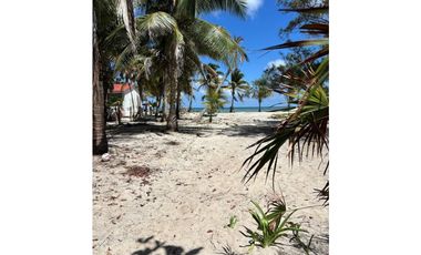 Venta Terreno frente al mar en Mahahual Q. Roo.