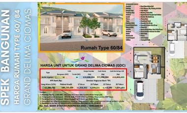 Grand Delima Ciomas di Bogor, 15 menit dari PGM Mall