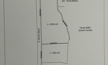 MURAH! TANAH SIAP BANGUN BANDUNG JL SERSAN BAJURI JUAL CEPAT