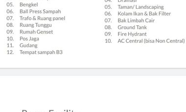 Dijual gedung kantor & workshop di Jl. Raya Puspitek Pamulang dkt UNPA