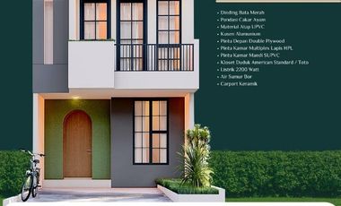 RUMAH 2 LANTAI CICILAN MULAI 3JUTAAN DI TIMUR CIBUBUR