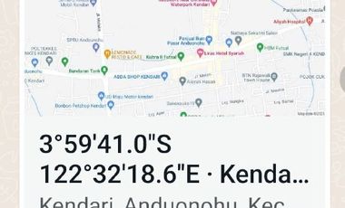 Dijual Tanah 0 Jalan Raya Madusila (Depan Waterpark Citraland) Kendari