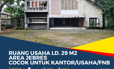 Ruang Usaha Strategis Jebres - Cocok untuk Kantor, Ekspedisi dan F&B