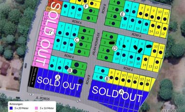 Tanah Murah  Jl poros Jenemadingin -Paccelekang Pattalassang Gowa