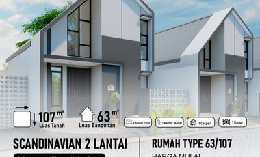 rumah 2 lantai di wates kulon progo dekat Bandara YIA