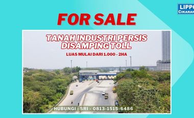 DIJUAL CEPAT TANAH INDUSTRI LISTRIK PLN UNTUK PABRIK DAN GUDANG SIAP BANGUN DILIPPO CIKARANG