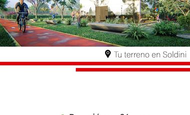 venta terreno en Soldini Financiacion directa