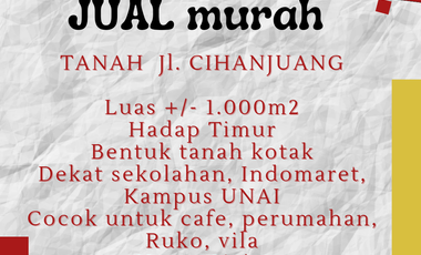 TANAH KEBUN DI CIHANJUANG RAHAYU