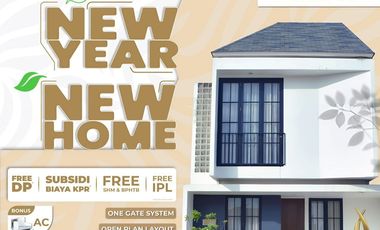 Dijual Cash/Kredit Townhouse Mewah  Lokasi anti Macet dan anti banjir