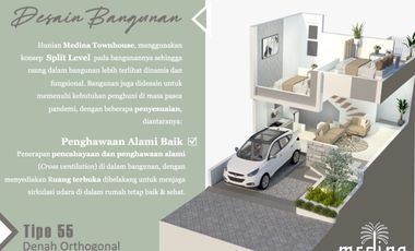 Medina Townhouse Depok  Hunian cantik nan estetik  strategis DEPOK