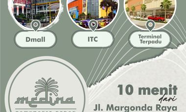 Medina Townhouse Depok  Hunian cantik nan estetik  strategis DEPOK