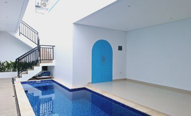 PRESALE VILLA ST TAVIA 2, GAYA SANTORINI DEKAT PANTAI MELASTI, BALI