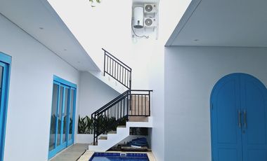 PRESALE VILLA ST TAVIA 2, GAYA SANTORINI DEKAT PANTAI MELASTI, BALI