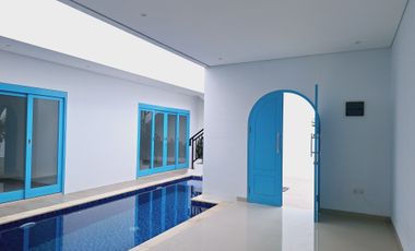 PRESALE VILLA ST TAVIA 2, GAYA SANTORINI DEKAT PANTAI MELASTI, BALI