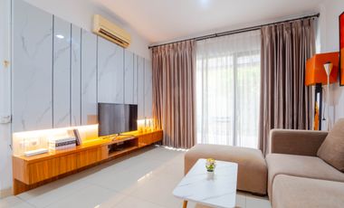 Sewa Rumah Townhouse Cosmo Park 3BR - dekat Thamrin & Tanah Abang