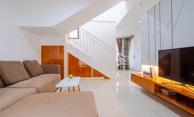 Sewa Rumah Townhouse Cosmo Park 3BR - dekat Thamrin & Tanah Abang