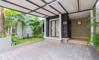 Sewa Rumah Townhouse Cosmo Park 3BR - dekat Thamrin & Tanah Abang