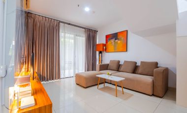 Sewa Rumah Townhouse Cosmo Park 3BR - dekat Thamrin & Tanah Abang