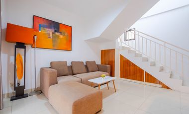 Sewa Rumah Townhouse Cosmo Park 3BR - dekat Thamrin & Tanah Abang