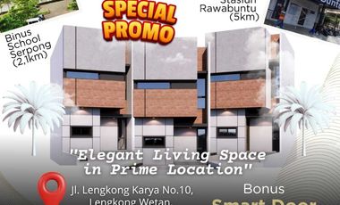 Townhouse Ekslusif di Lokasi Emas Serpong Bintaro