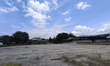 Sewa Tanah Yos Sudarso 4.440m² sudah Conblock Jalan Raya