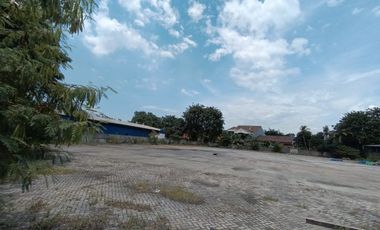 Sewa Tanah Yos Sudarso 4.440m² sudah Conblock Jalan Raya