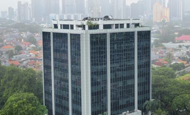 Sewa Kantor 230 m2 Kondisi Fitted di Gedung Tifa Gatsu, Hrg Ekonomis