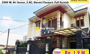 Rumah dijual di Banjarsari, Surakarta